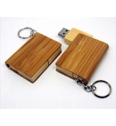 USB флешка деревянная книга