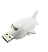 USB флешка пластиковая самолет