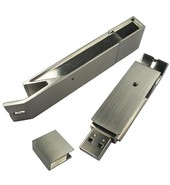 USB флешка металлическая открывалка 1