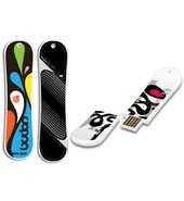 USB флешка пластиковая сноуборд